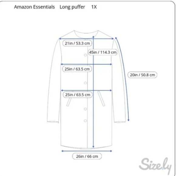 🆕 Women’s Size 1X Oversized Tan Long Puffer Jacket- Water-Resistant, Hooded - Picture 4 of 4